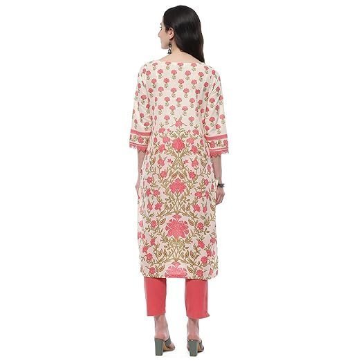 floral women cotton straight kurta floral women cotton straight kurta