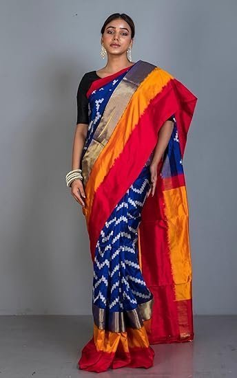 bengal looms india designer skirt border ikkat pochampally saree silk bengal looms india designer skirt border ikkat pochampally saree silk