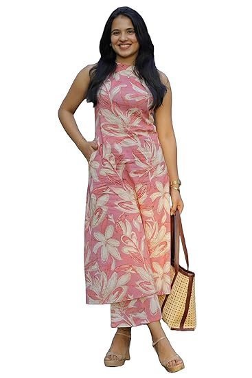 anni designer women's rayon viscose straight printed kurta with pant anni designer women's rayon viscose straight printed kurta with pant