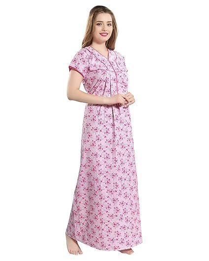 av2 women printed cotton nightwear nighty maxi 7118 av2 women printed cotton nightwear nighty maxi 7118