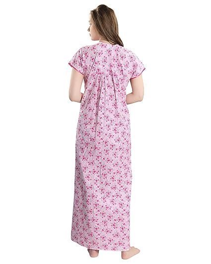 av2 women printed cotton nightwear nighty maxi 7118 av2 women printed cotton nightwear nighty maxi 7118