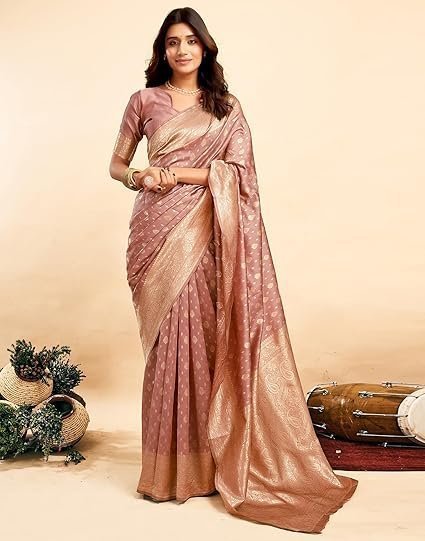 siril women's pure kanjivaram silk saree soft sarees banarasi style with blouse piece for wedding siril women's pure kanjivaram silk saree soft sarees banarasi style with blouse piece for wedding